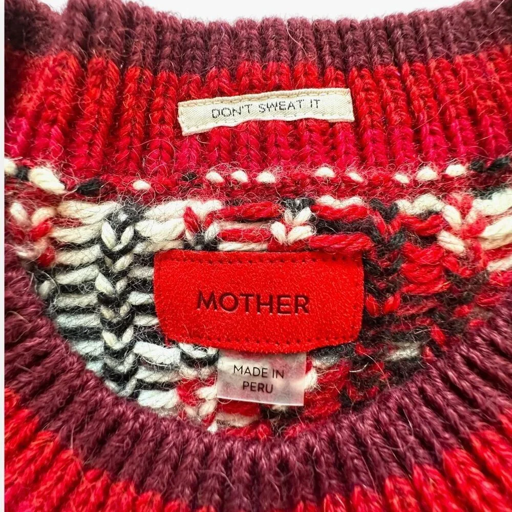MOTHER‎ The Boat Square Jumper, Size S, New with tag